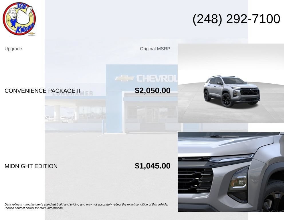 New 2026 Chevrolet Equinox LT w/ Convenience Package II FWD image 5