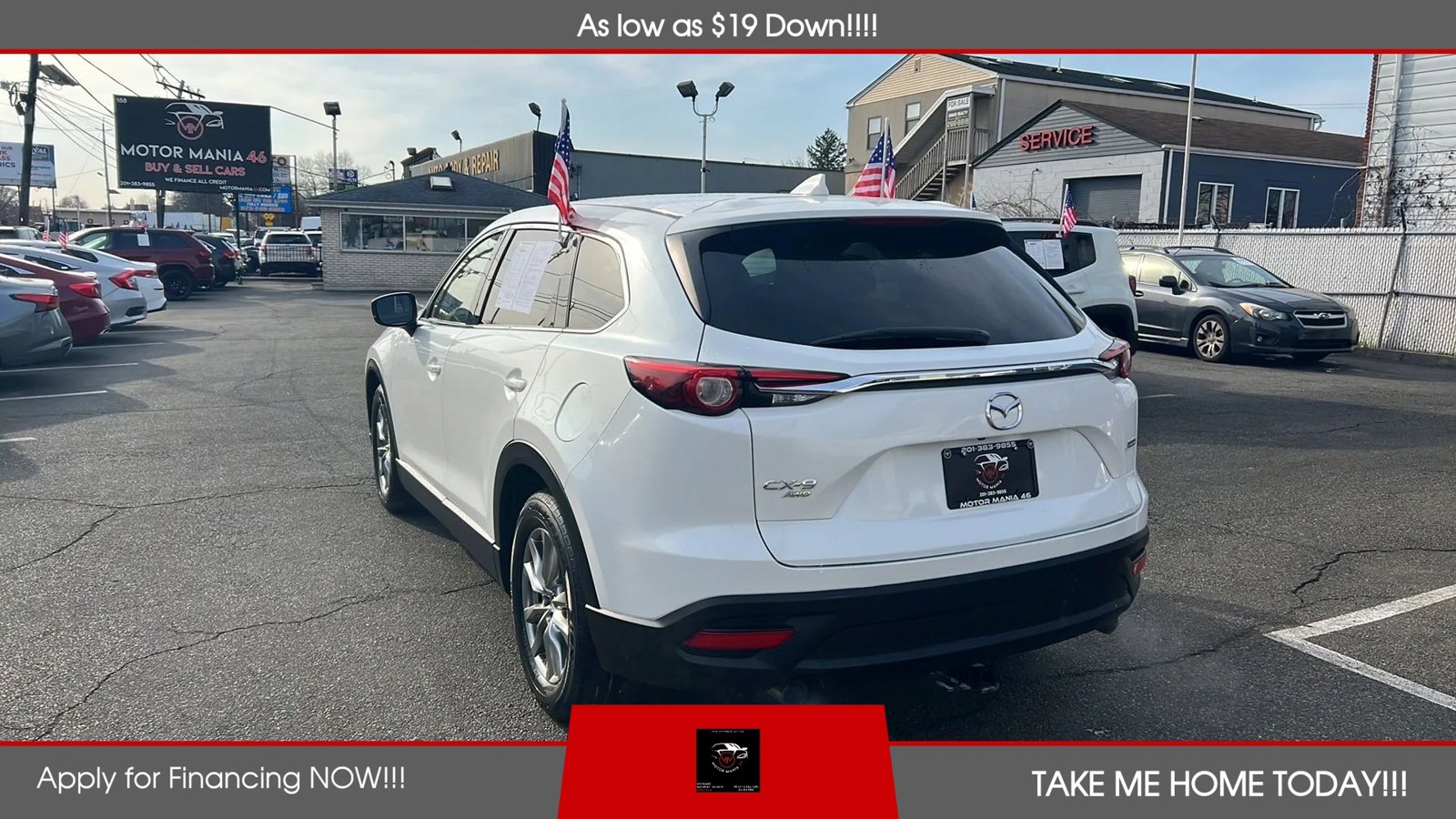 Used 2018 MAZDA CX-9 Touring AWD/4WD image 3