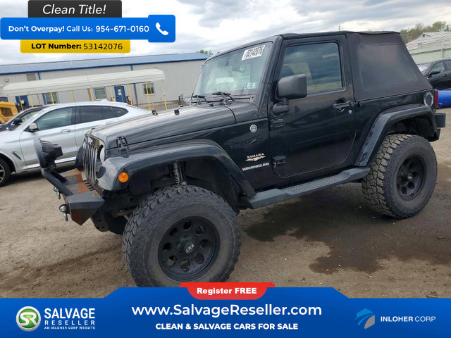 Used 2012 Jeep Wrangler Sahara w/ Connectivity Group AWD/4WD image 1