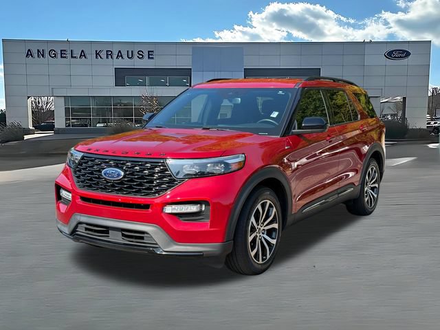 Used 2023 Ford Explorer ST-Line w/ Class IV Trailer Tow Package RWD image 3