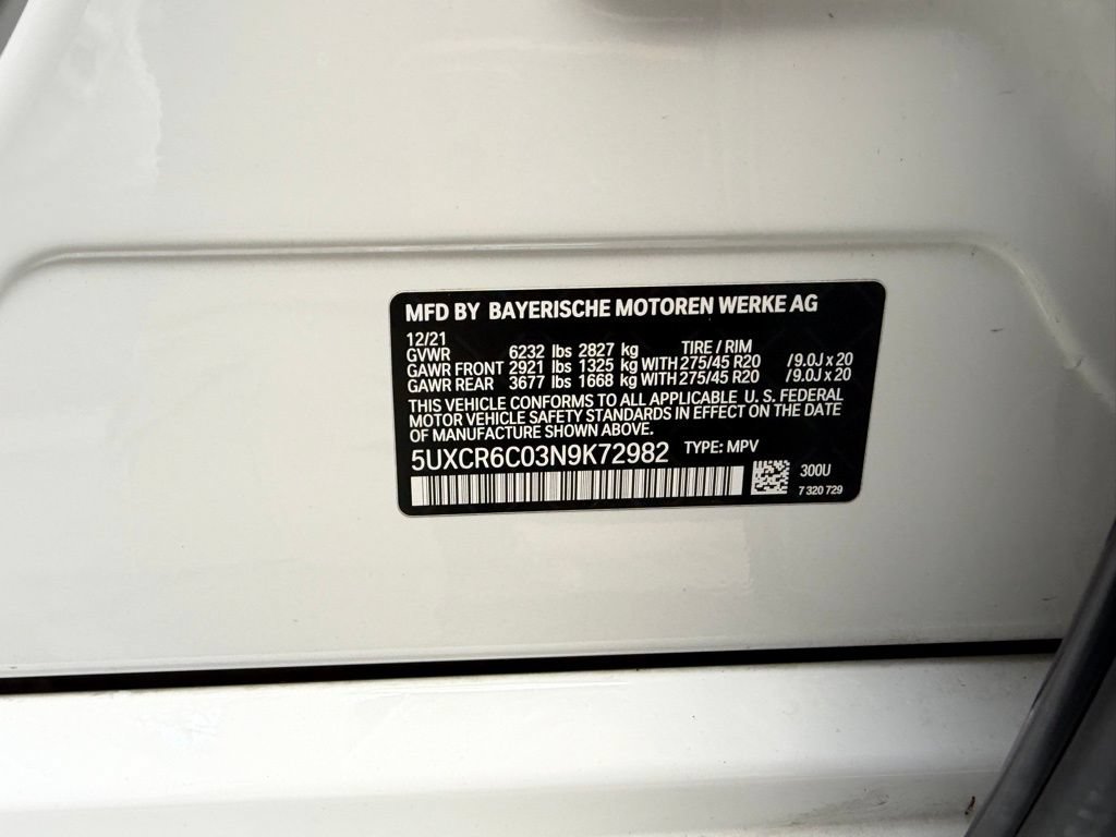 Used 2022 BMW X5 xDrive40i w/ M Sport Package AWD/4WD image 54
