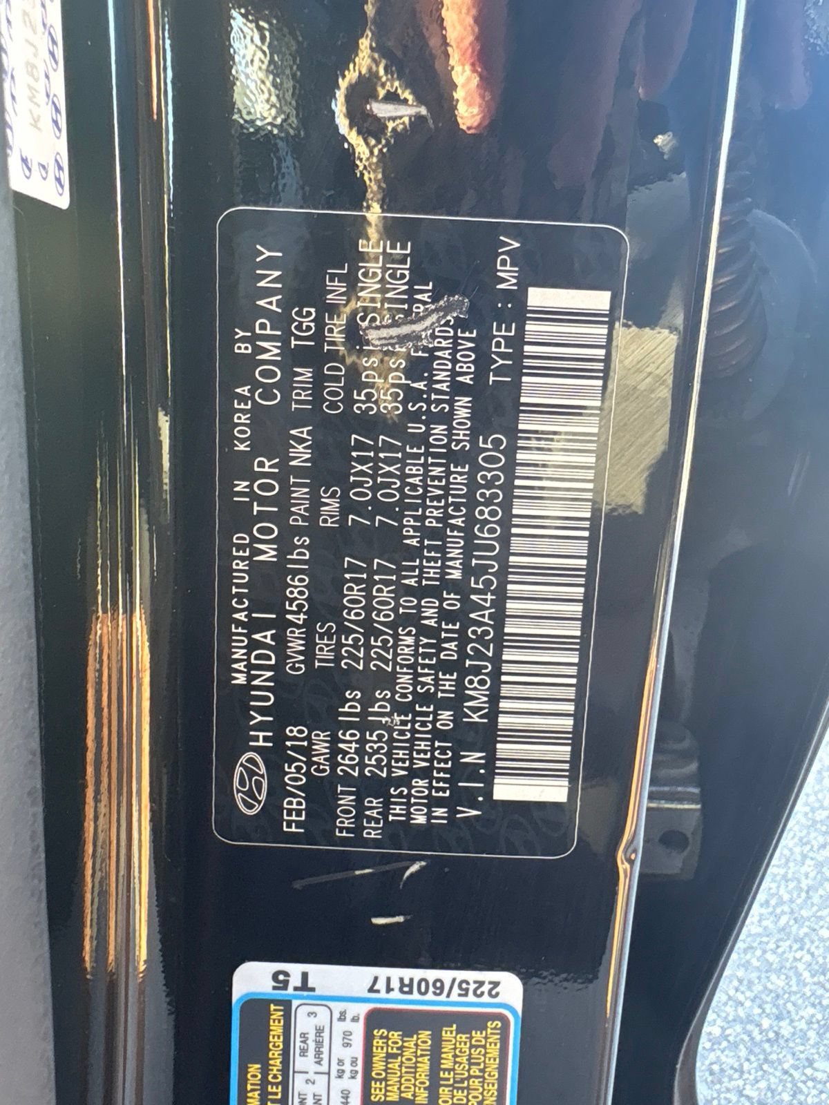 Used 2018 Hyundai Tucson SE w/ Cargo Package FWD image 14