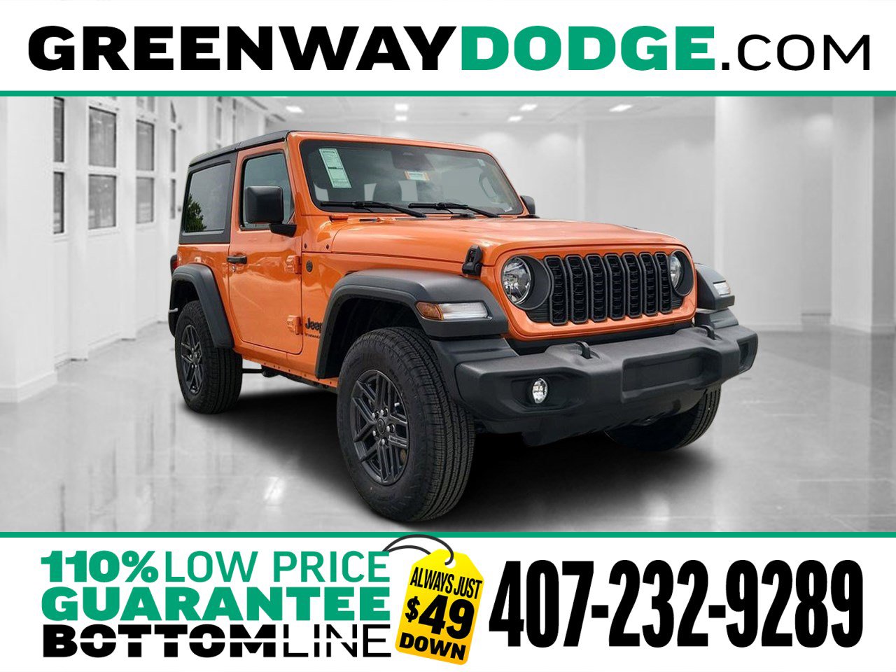 New 2025 Jeep Wrangler Sport