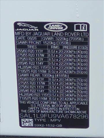 New 2027 Land Rover Range Rover Sport Dynamic SE AWD/4WD image 17