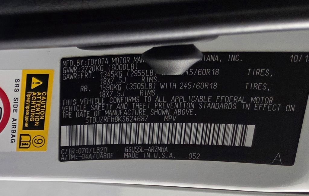 Used 2019 Toyota Highlander SE image 20