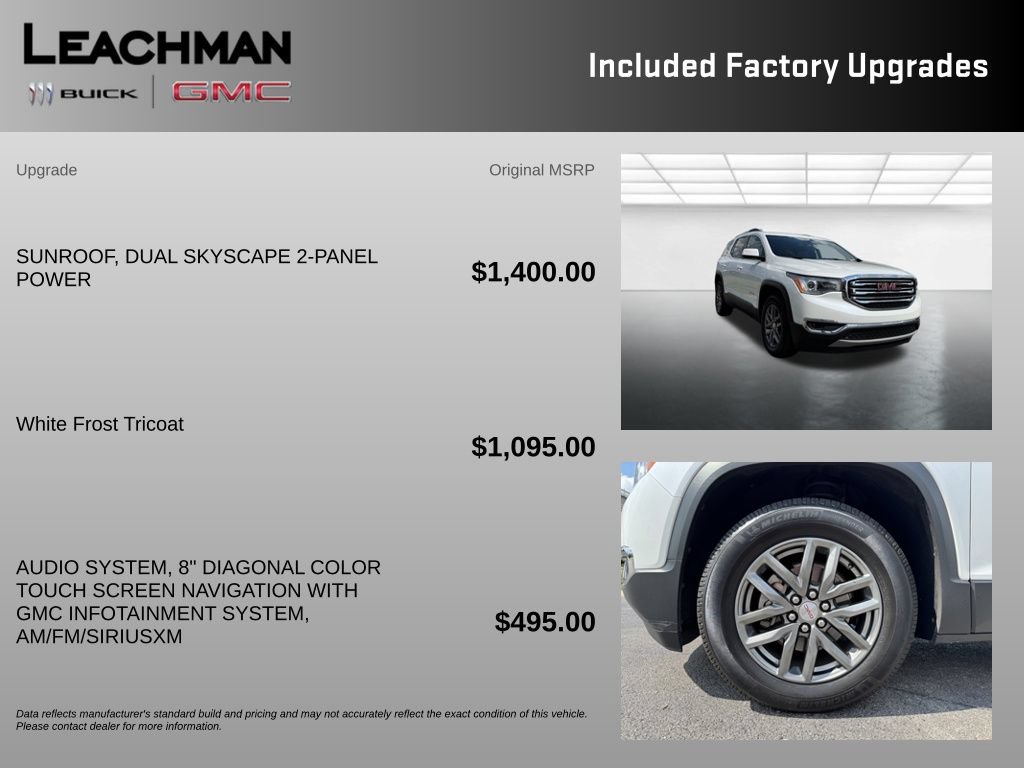 Used 2019 GMC Acadia SLT FWD image 10
