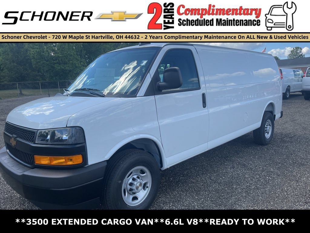 New 2025 Chevrolet Express 3500 Extended w/ Driver Convenience Package RWD image 1