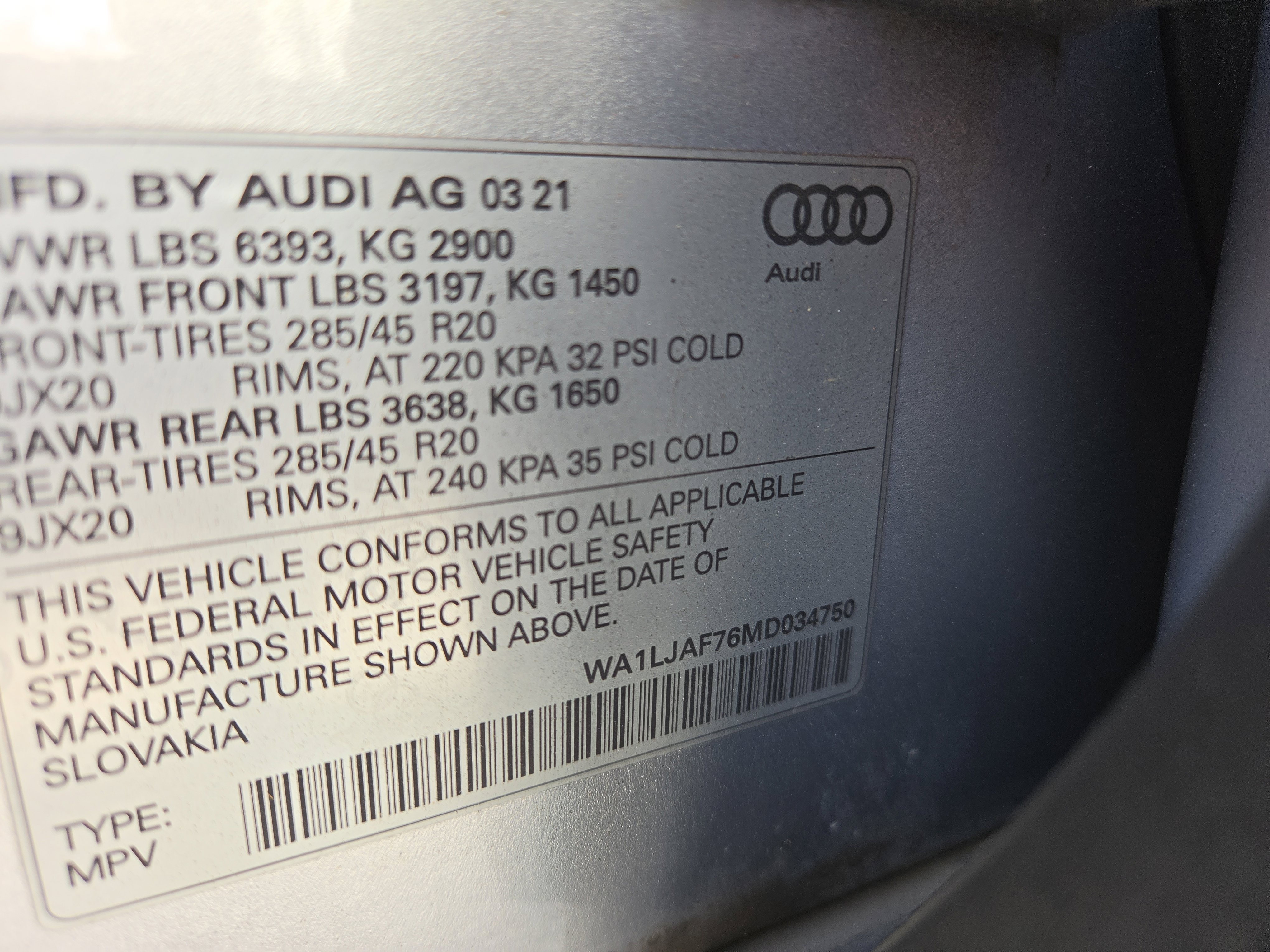 Used 2021 Audi Q7 2.0T Premium Plus w/ Premium Plus Package AWD/4WD image 16