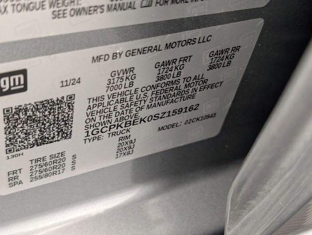 Used 2025 Chevrolet Silverado 1500 Custom w/ Turbomax Blackout Package image 35