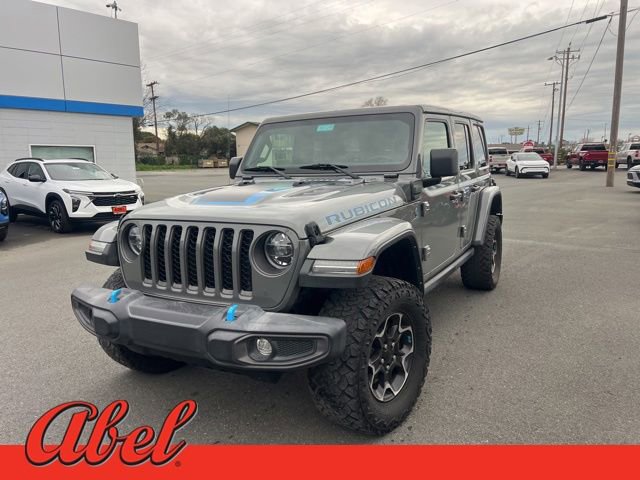 Used 2021 Jeep Wrangler Unlimited Rubicon 4xe w/ Cold Weather Group image 1