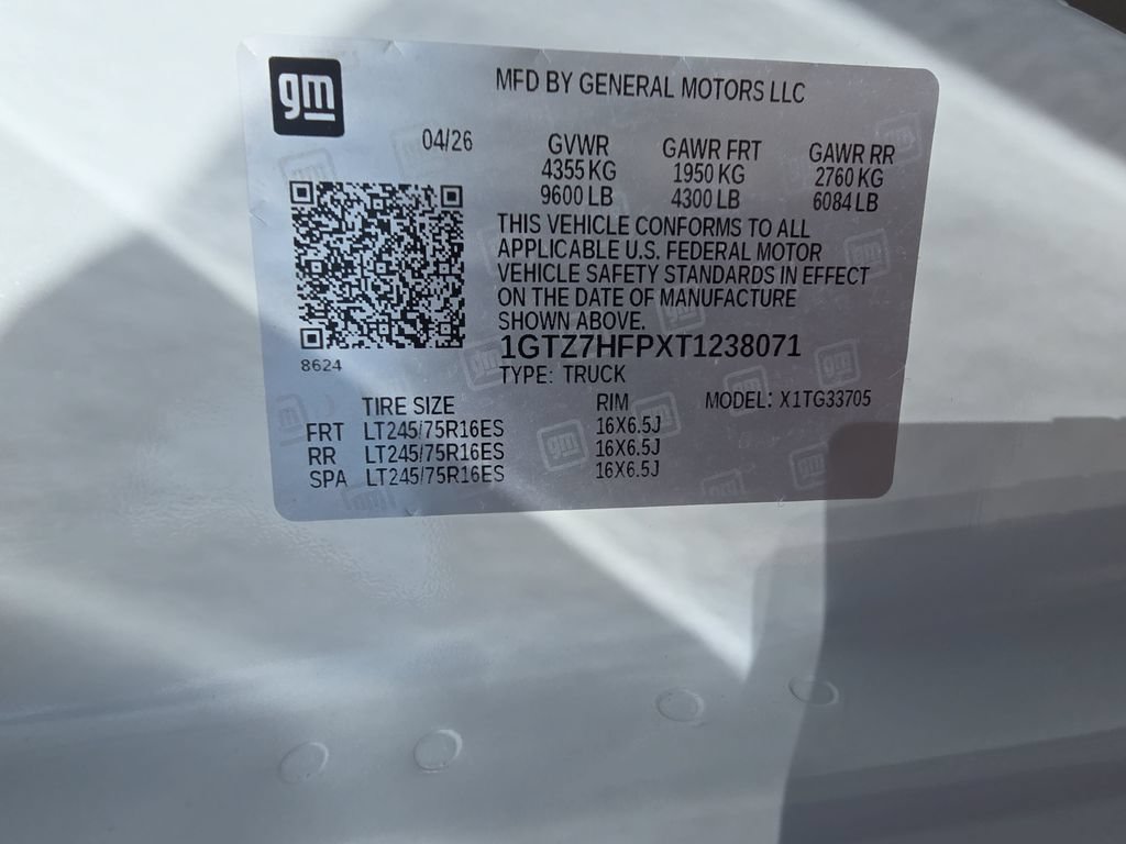 New 2026 GMC Savana 3500 Extended w/ Driver Convenience Package RWD image 31