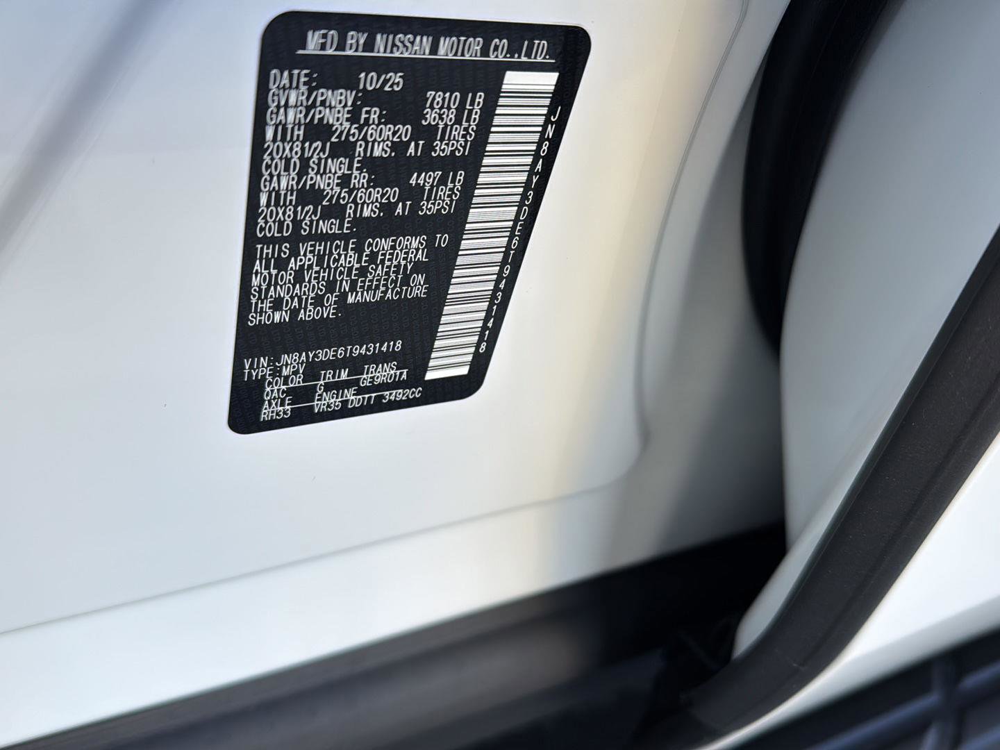 New 2026 Nissan Armada PRO-4X image 33