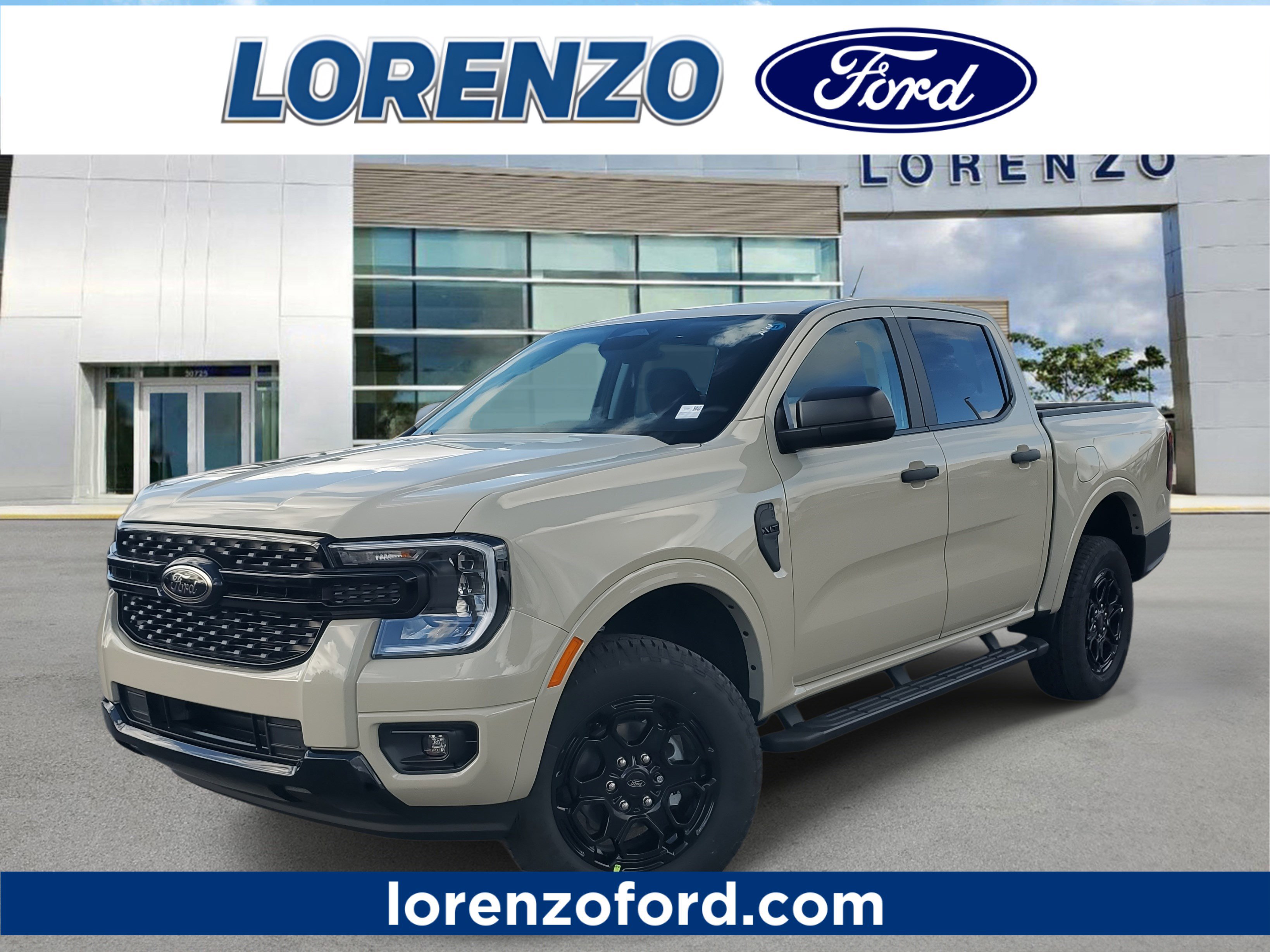New 2025 Ford Ranger XLT w/ Black Appearance Package