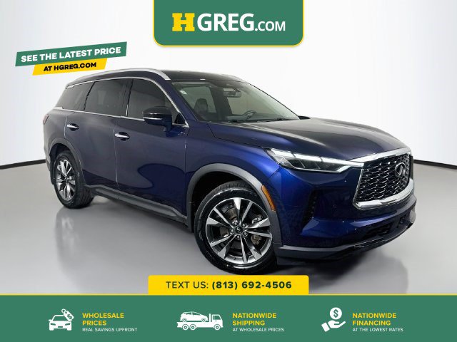 Used 2023 INFINITI QX60 Luxe w/ Performance Audio Package AWD/4WD image 1