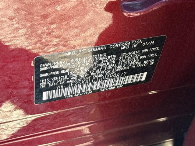Used 2024 Subaru Forester Limited AWD/4WD image 35