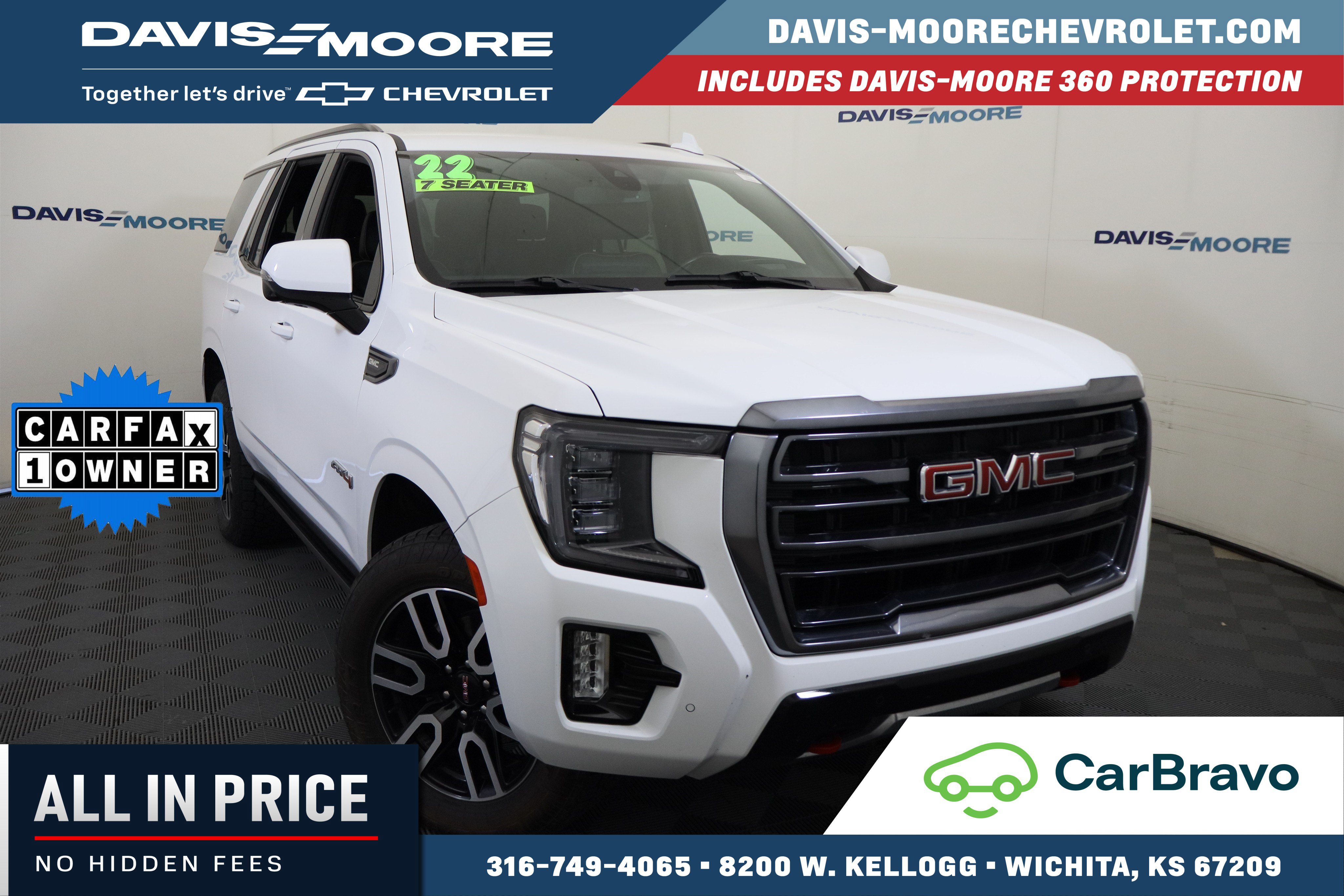 Certified 2022 GMC Yukon AT4 w/ Technology Package