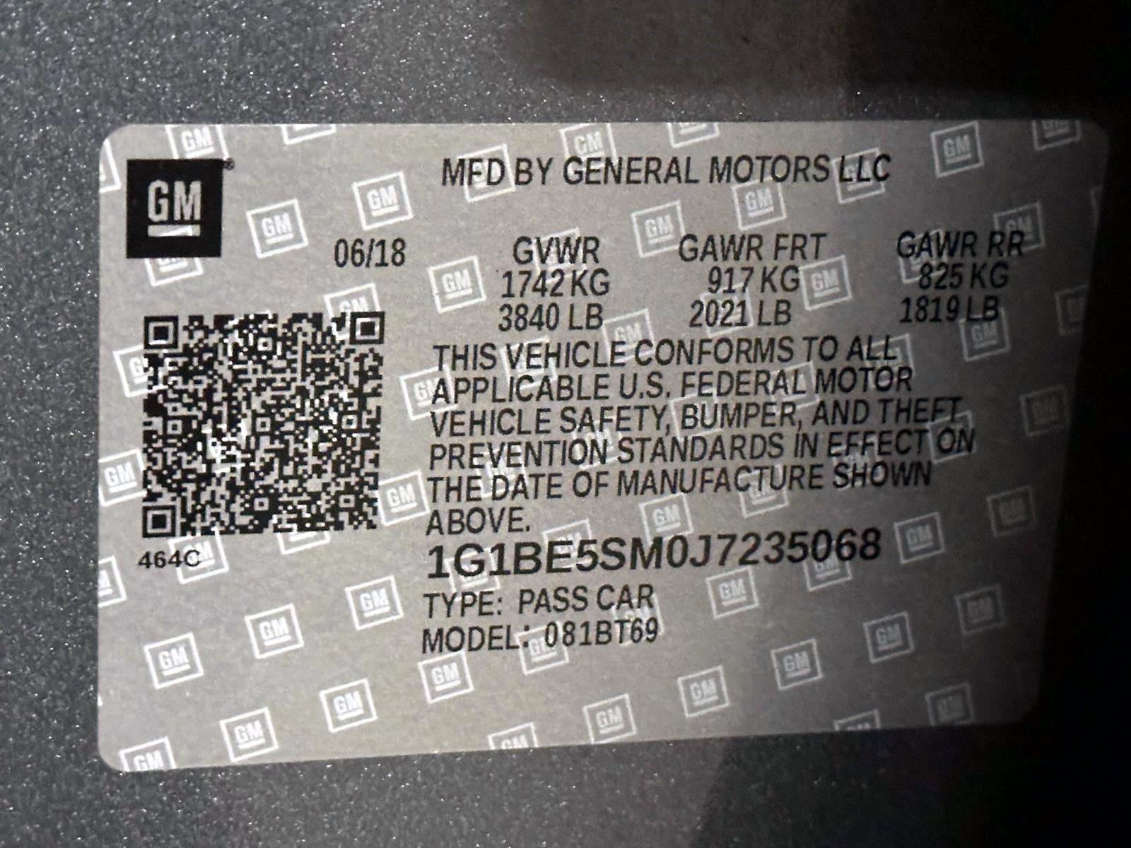 Used 2018 Chevrolet Cruze LT w/ Convenience Package image 30