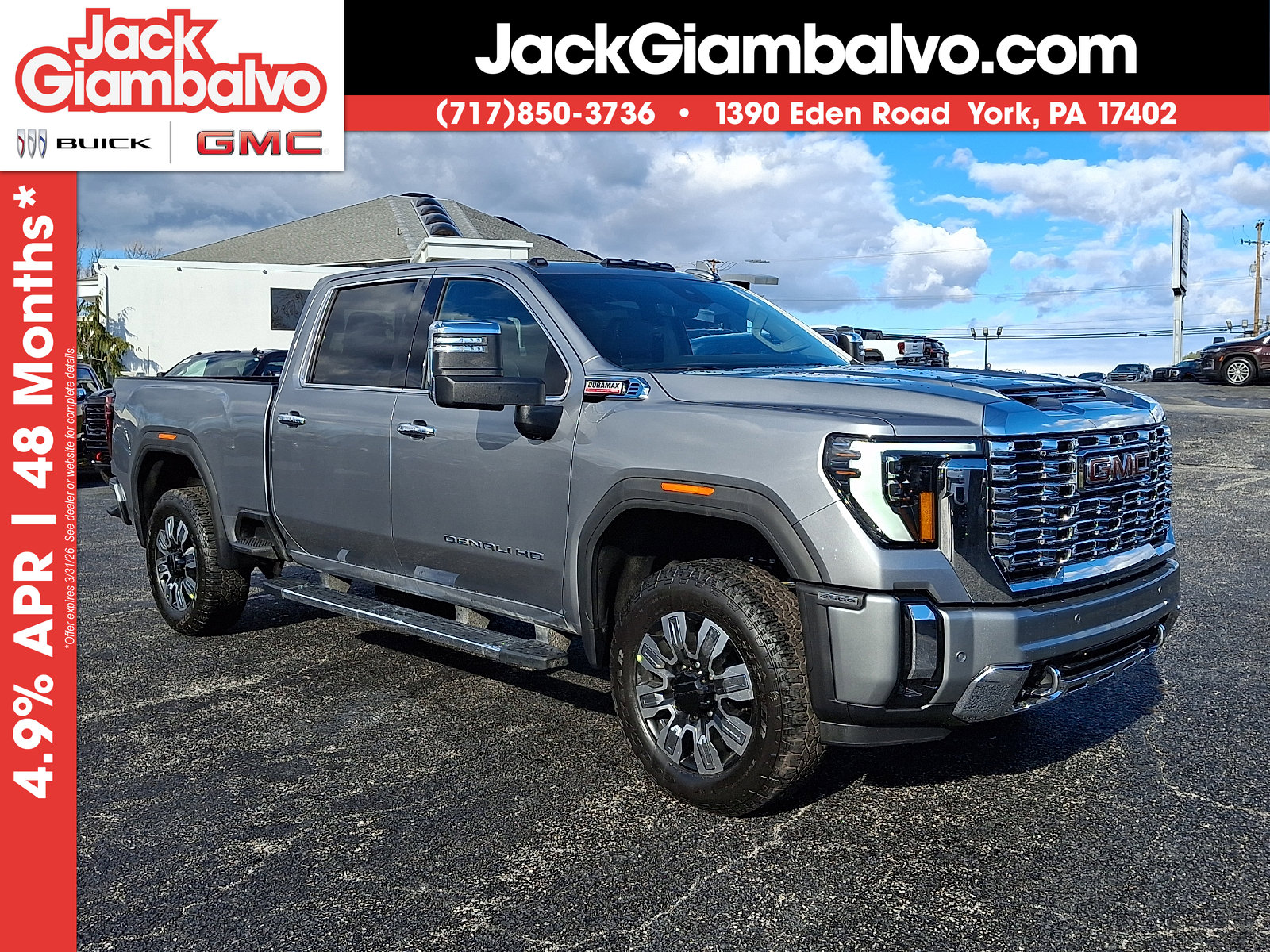 New 2026 GMC Sierra 2500 Denali w/ Denali Reserve Package image 1