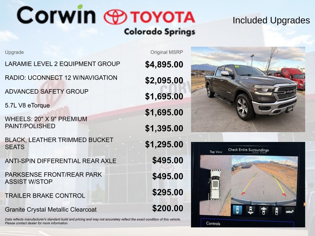 Used 2020 RAM 1500 Laramie image 4