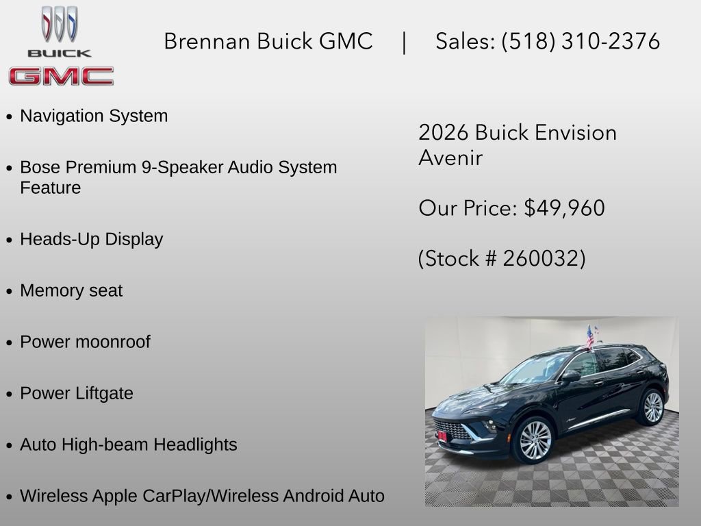 New 2026 Buick Envision Avenir AWD/4WD image 6