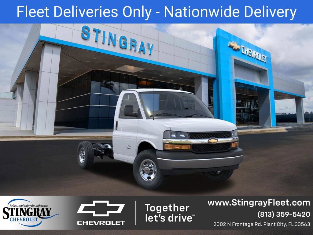 New 2025 Chevrolet Express 3500 w/ Power Convenience Package