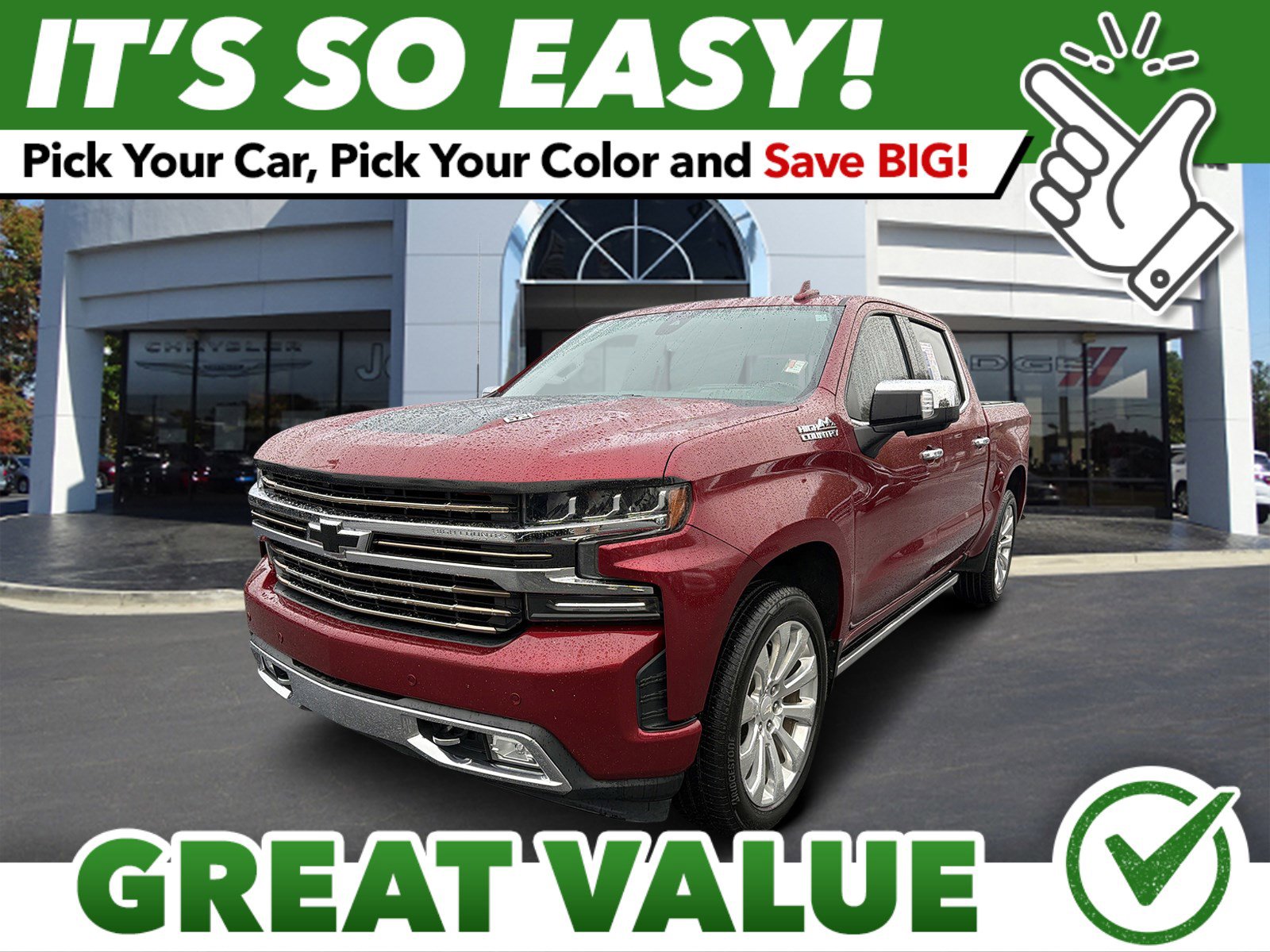 Used 2019 Chevrolet Silverado 1500 High Country w/ Technology Package
