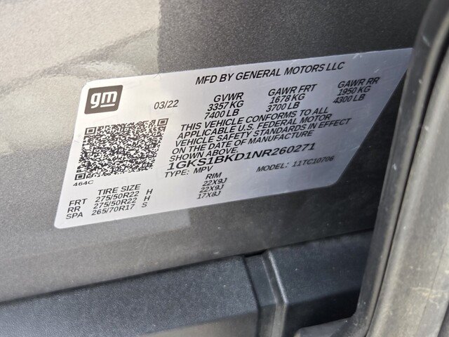 Used 2022 GMC Yukon SLT w/ SLT Luxury Package RWD image 27