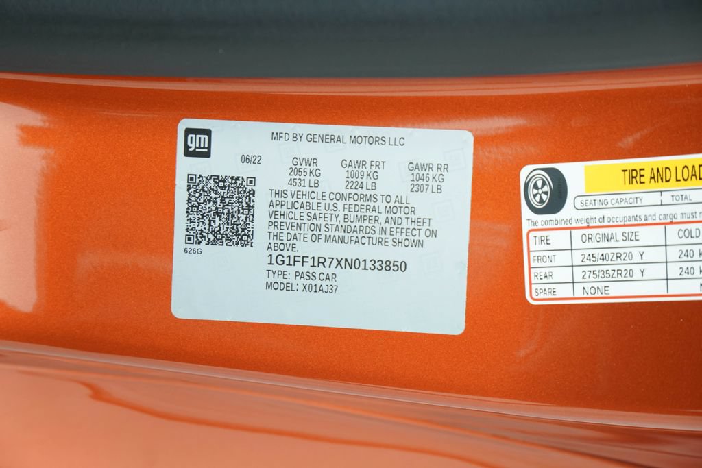 Used 2022 Chevrolet Camaro SS RWD image 43