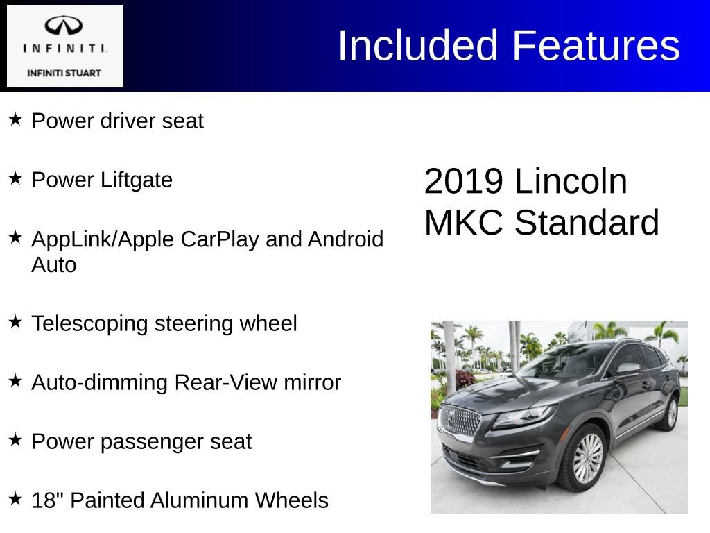 Used 2019 Lincoln MKC Premiere FWD image 3