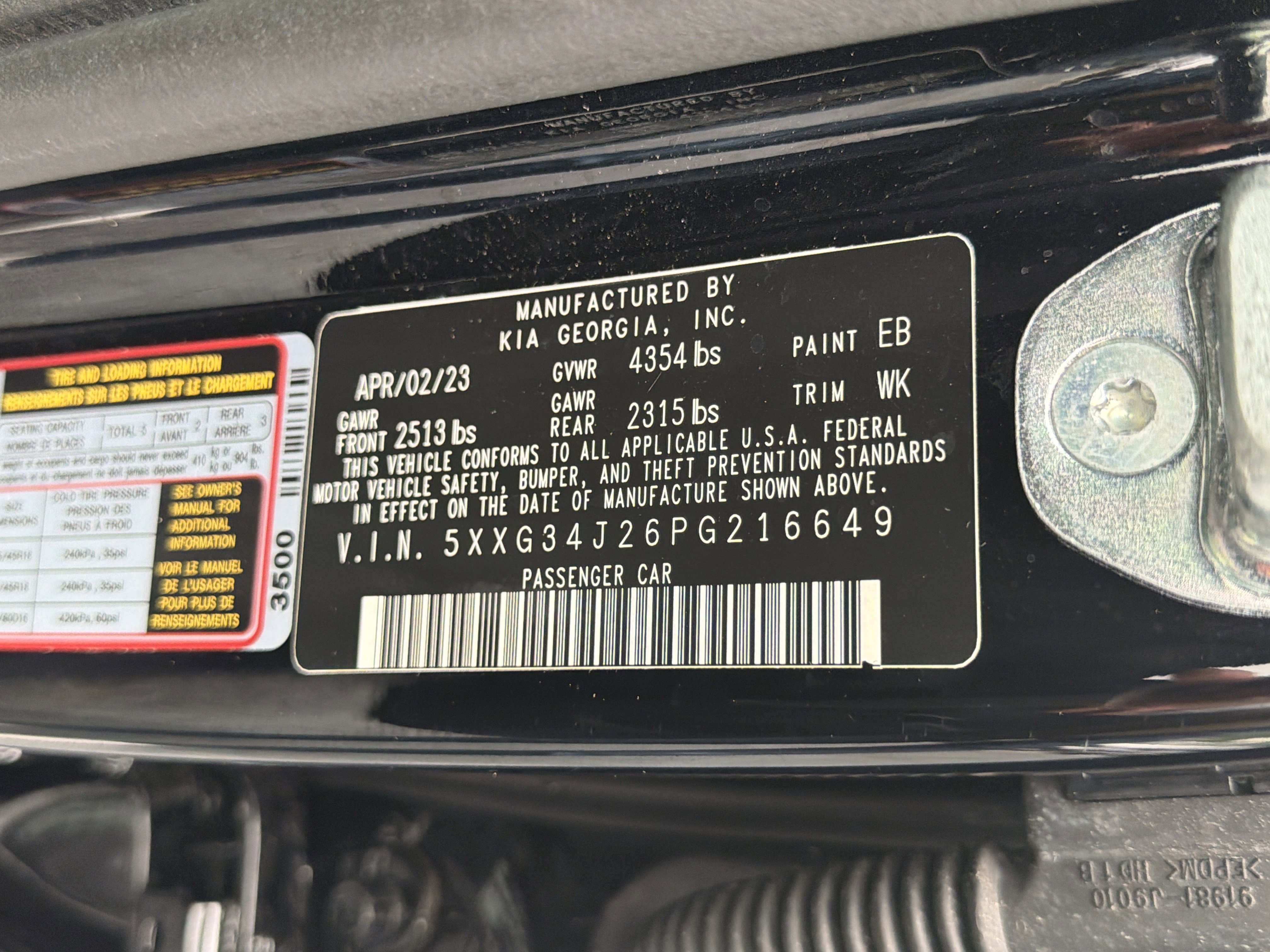 Used 2023 Kia K5 EX FWD image 32