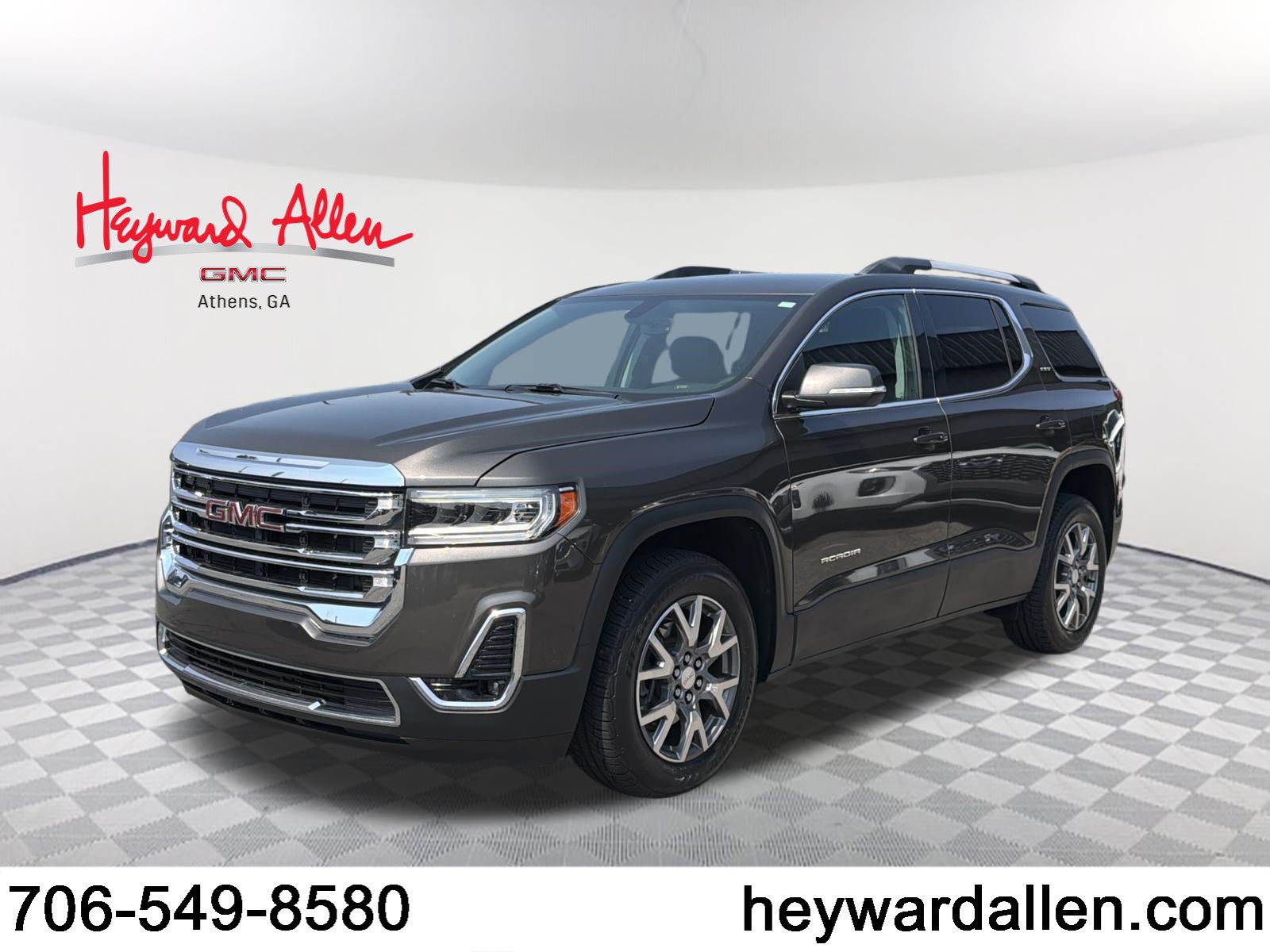 Certified 2020 GMC Acadia SLT w/ LPO, Floor Liner Package FWD image 1