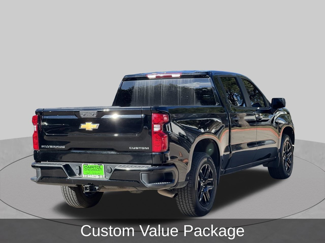 Used 2025 Chevrolet Silverado 1500 Custom w/ LPO, Dark Essentials Package RWD image 5