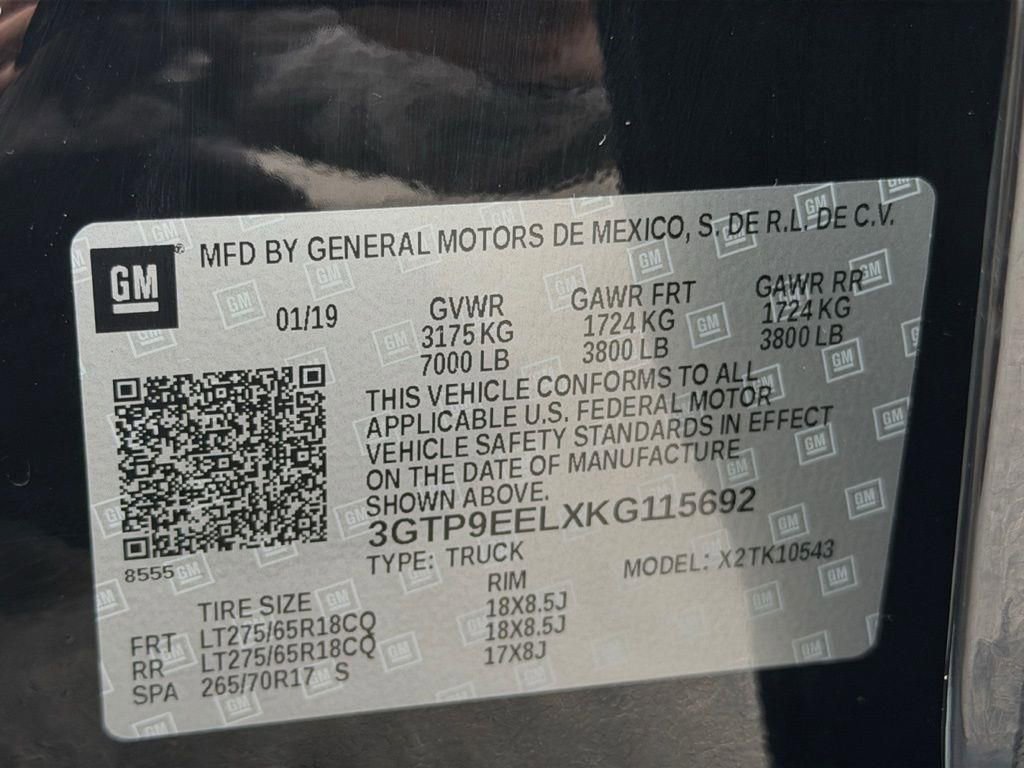 Used 2019 GMC Sierra 1500 AT4 w/ Off Road Performance Package image 21