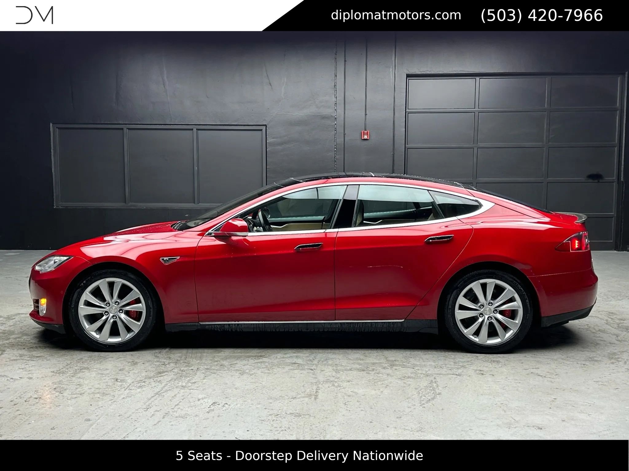 Used 2015 Tesla Model S P85D image 4