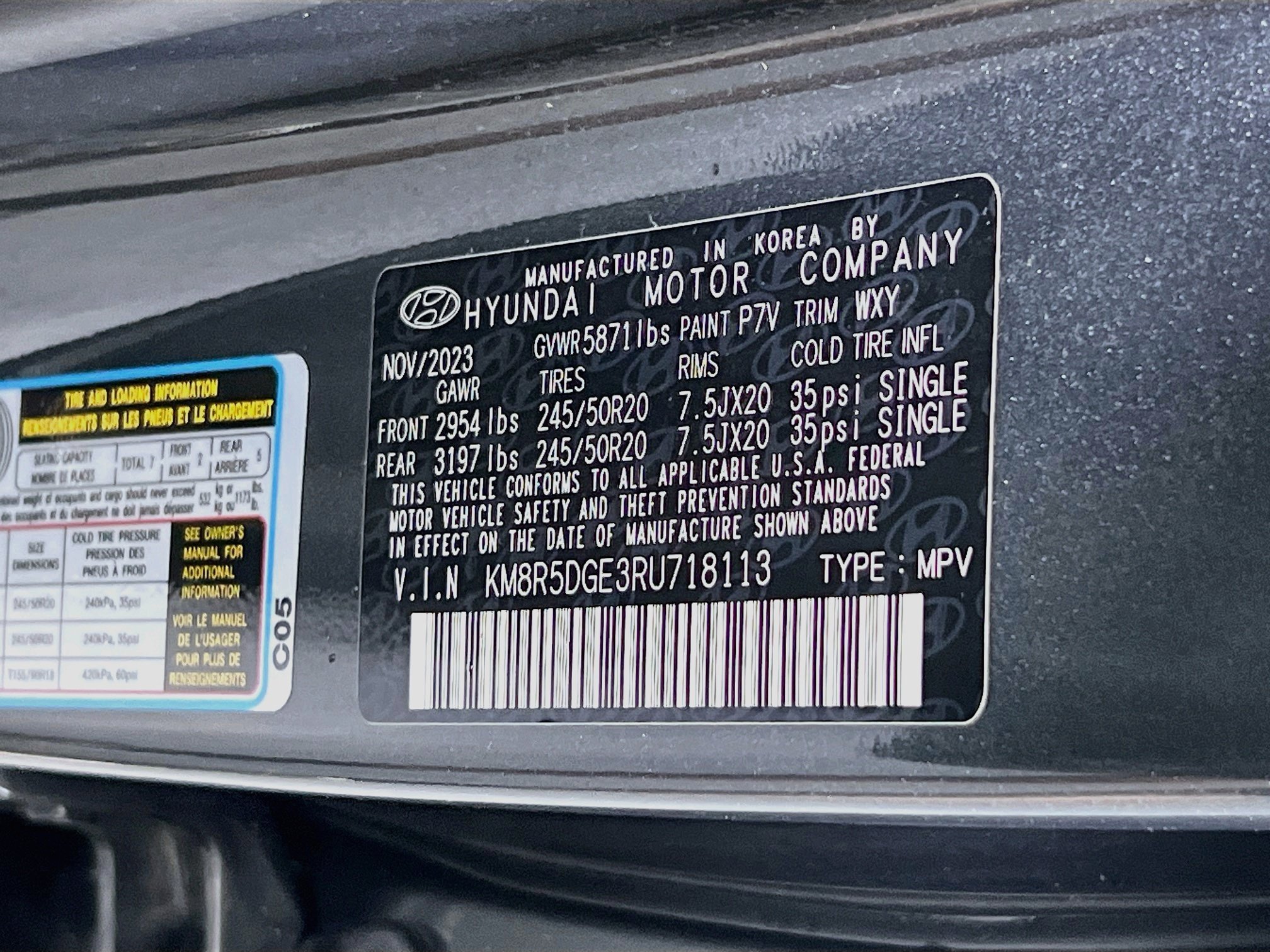 Used 2024 Hyundai Palisade Limited AWD/4WD image 35