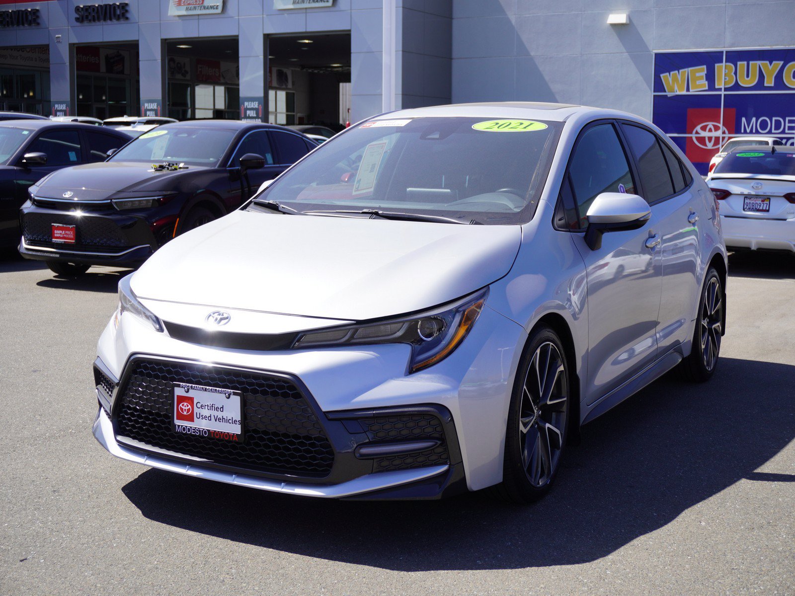 Used 2021 Toyota Corolla XSE w/ Carpet Mat Package (TMS) FWD image 7