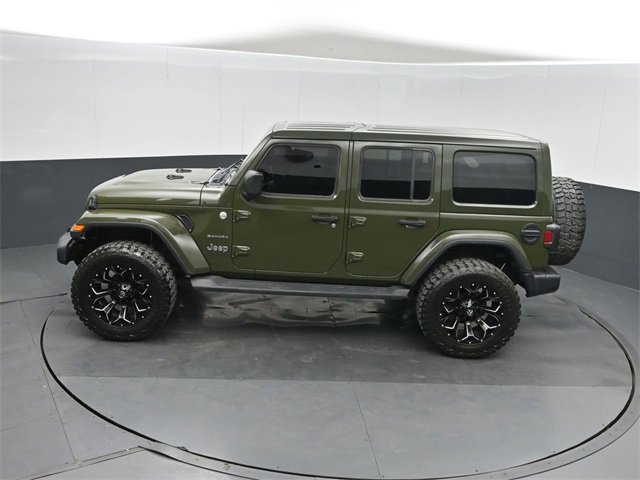 Used 2021 Jeep Wrangler Unlimited Sahara w/ Uconnect 4C Nav & Sound Group image 34