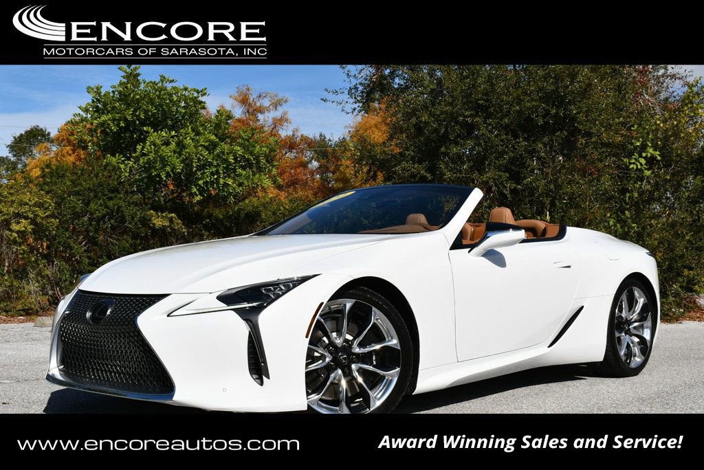 Used 2022 Lexus LC 500 Convertible image 1