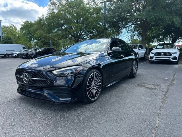 Certified 2024 Mercedes-Benz C 300 4MATIC Sedan w/ AMG Line w/ Night Package image 2