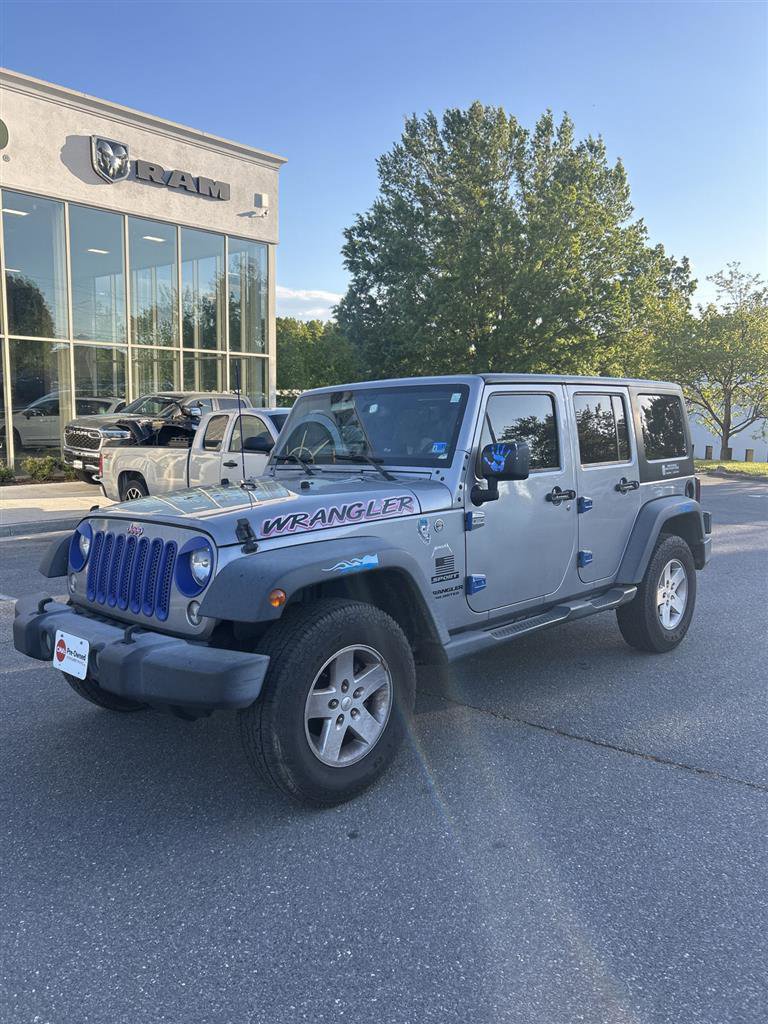 Used 2017 Jeep Wrangler Unlimited Sport w/ Quick Order Package 24S AWD/4WD image 3