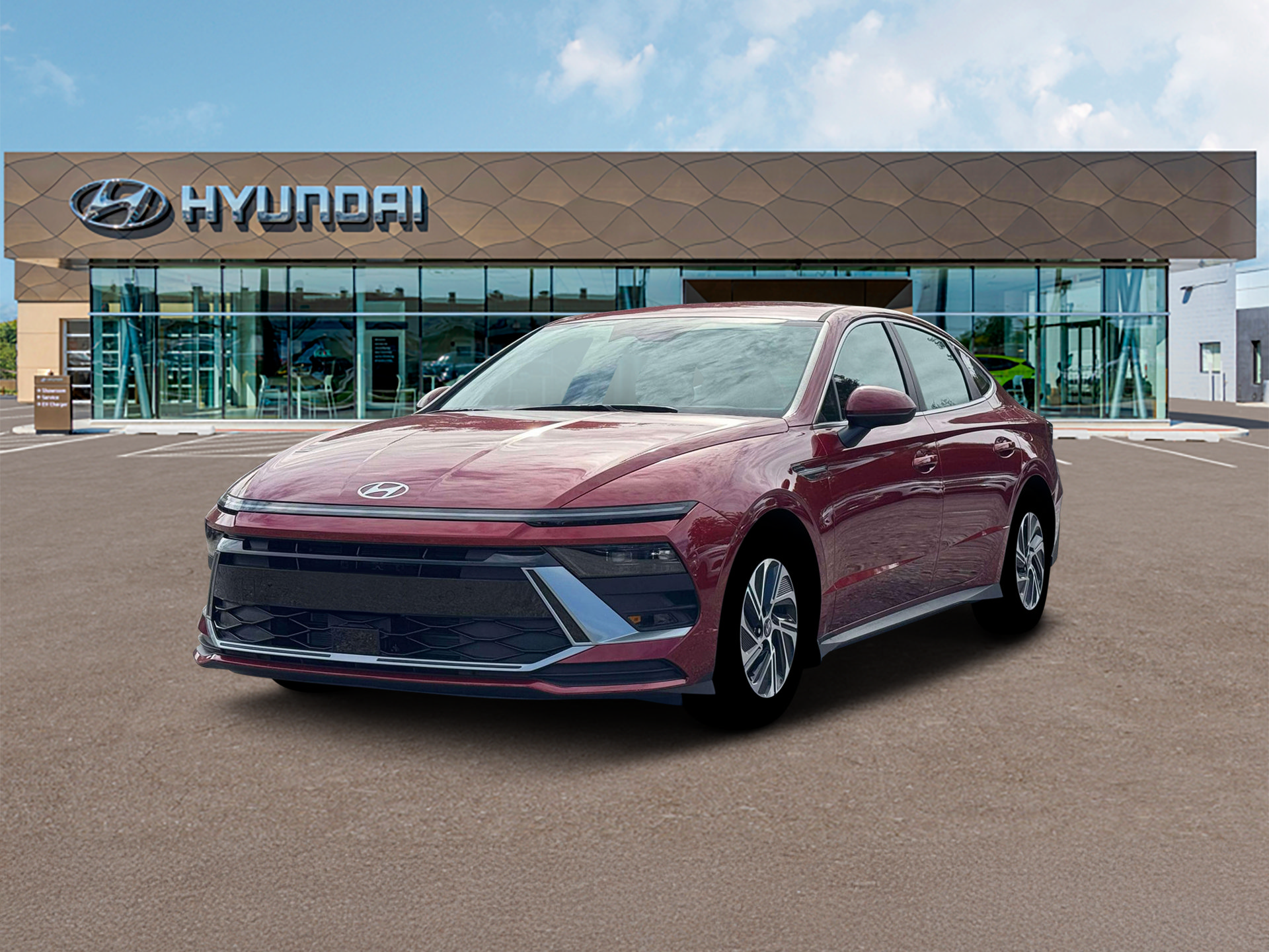 New 2026 Hyundai Sonata Blue