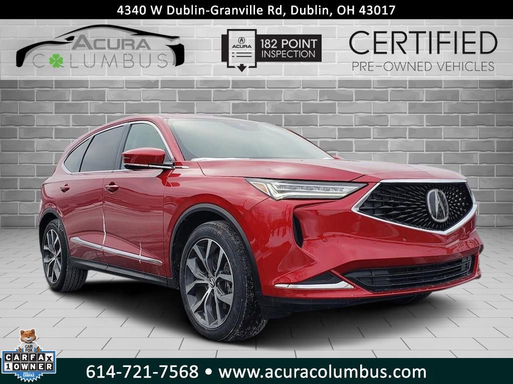 Certified 2023 Acura MDX SH-AWD w/ Technology Package