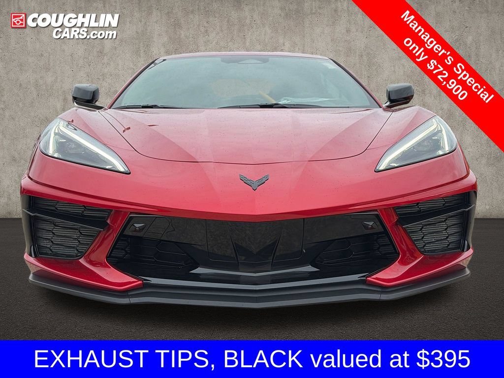 Used 2025 Chevrolet Corvette Stingray Preferred Cpe w/ Stealth Interior Trim Package RWD image 9