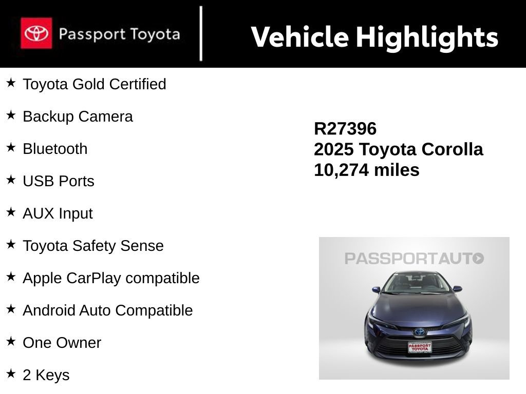 Certified 2025 Toyota Corolla LE image 14