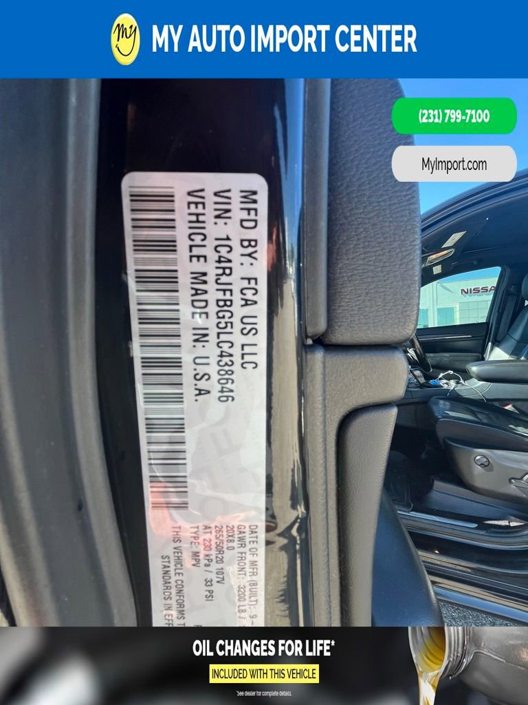 Used 2020 Jeep Grand Cherokee Limited X AWD/4WD image 12