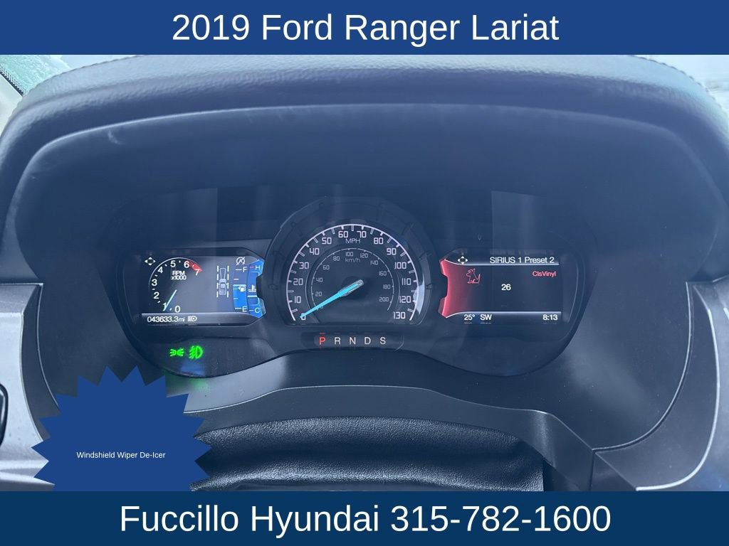 Used 2019 Ford Ranger Lariat w/ Equipment Group 501A Mid image 17
