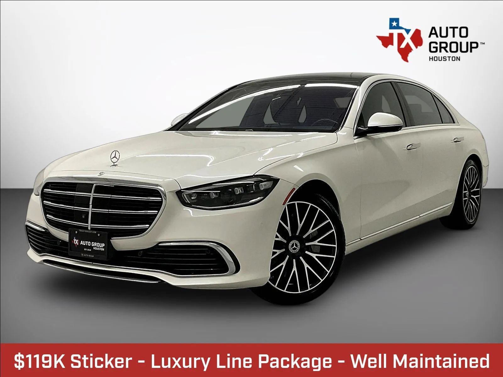 Used 2021 Mercedes-Benz S 580 4MATIC Sedan image 1