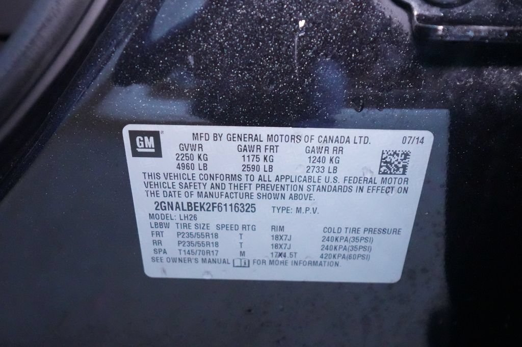 Used 2015 Chevrolet Equinox LT FWD image 41
