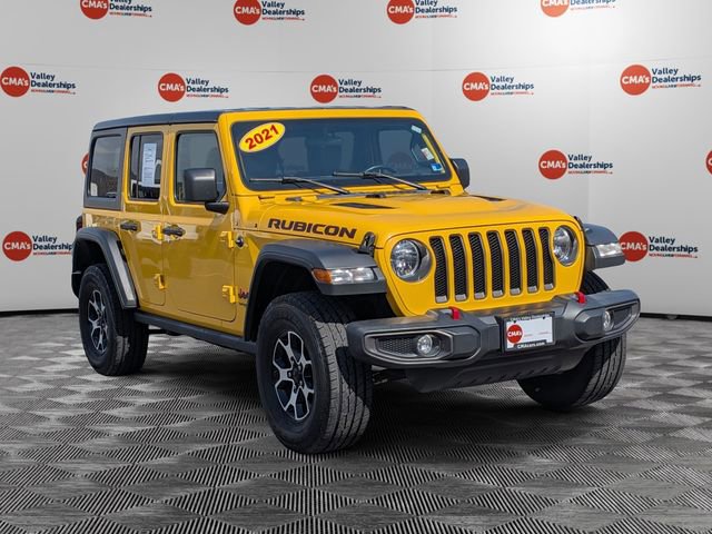 Certified 2021 Jeep Wrangler Unlimited Rubicon AWD/4WD image 3