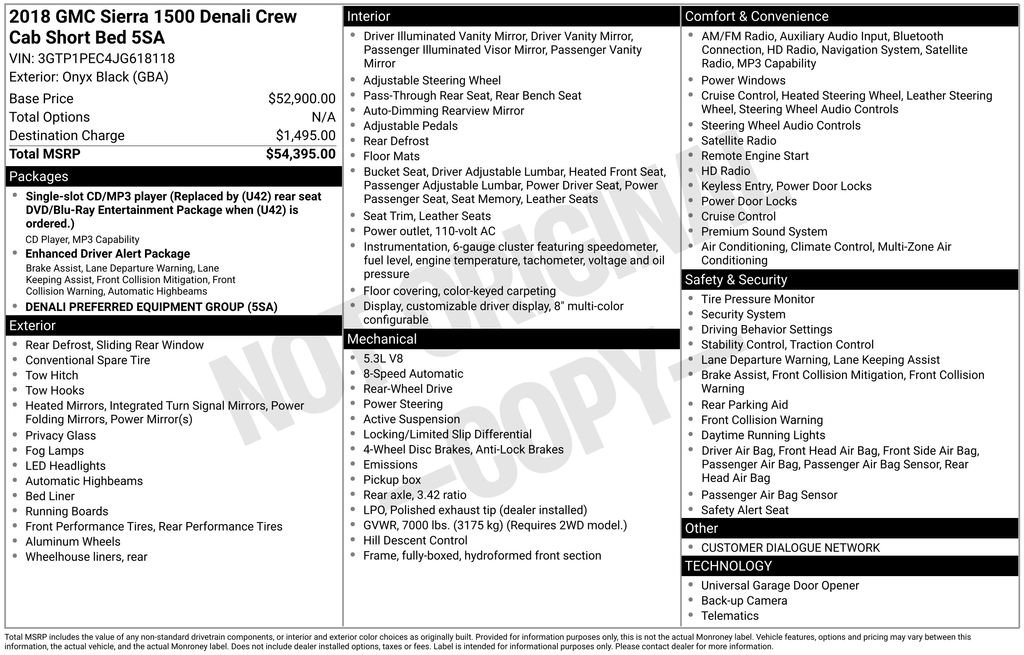 Used 2018 GMC Sierra 1500 Denali image 6